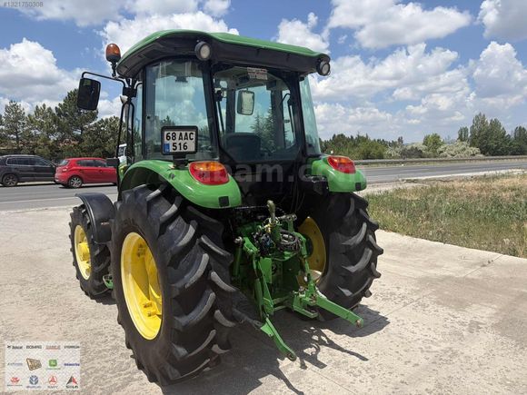 2017 JOHNDERE 5093E KAB.KLİMA ŞATIL 4 LASTİK YENİ ÇOK TEMİZ TRKT