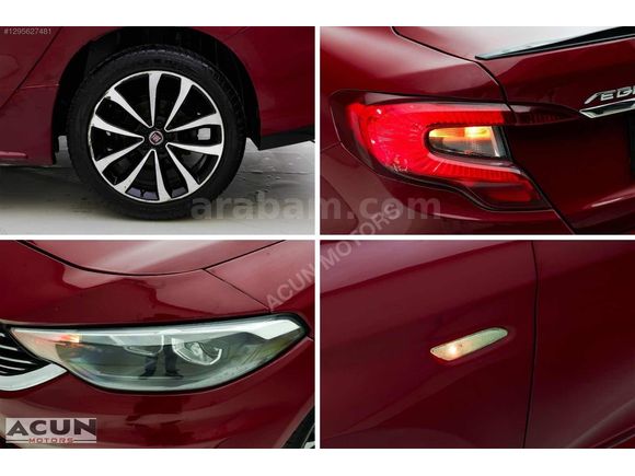 ACUN MOTORS 96.000KM BAKIMLI 2017 EGEA 1.6 MULTİJET LOUNGE PLUS