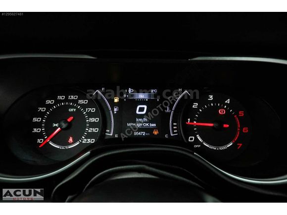 ACUN MOTORS 96.000KM BAKIMLI 2017 EGEA 1.6 MULTİJET LOUNGE PLUS