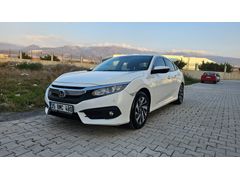 Sahibinden Honda Civic 1.6i VTEC Elegance 2019 Model  96000 km Beyaz