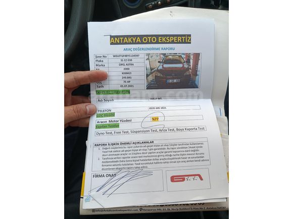 Sahibinden Opel Astra 1.6 CD 2000 Model  330.000 km Bordo