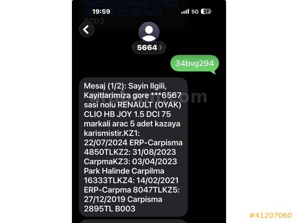2018 MODEL 1.5 DİZEL 124.xx KM TEMİZ AİLE ARACI