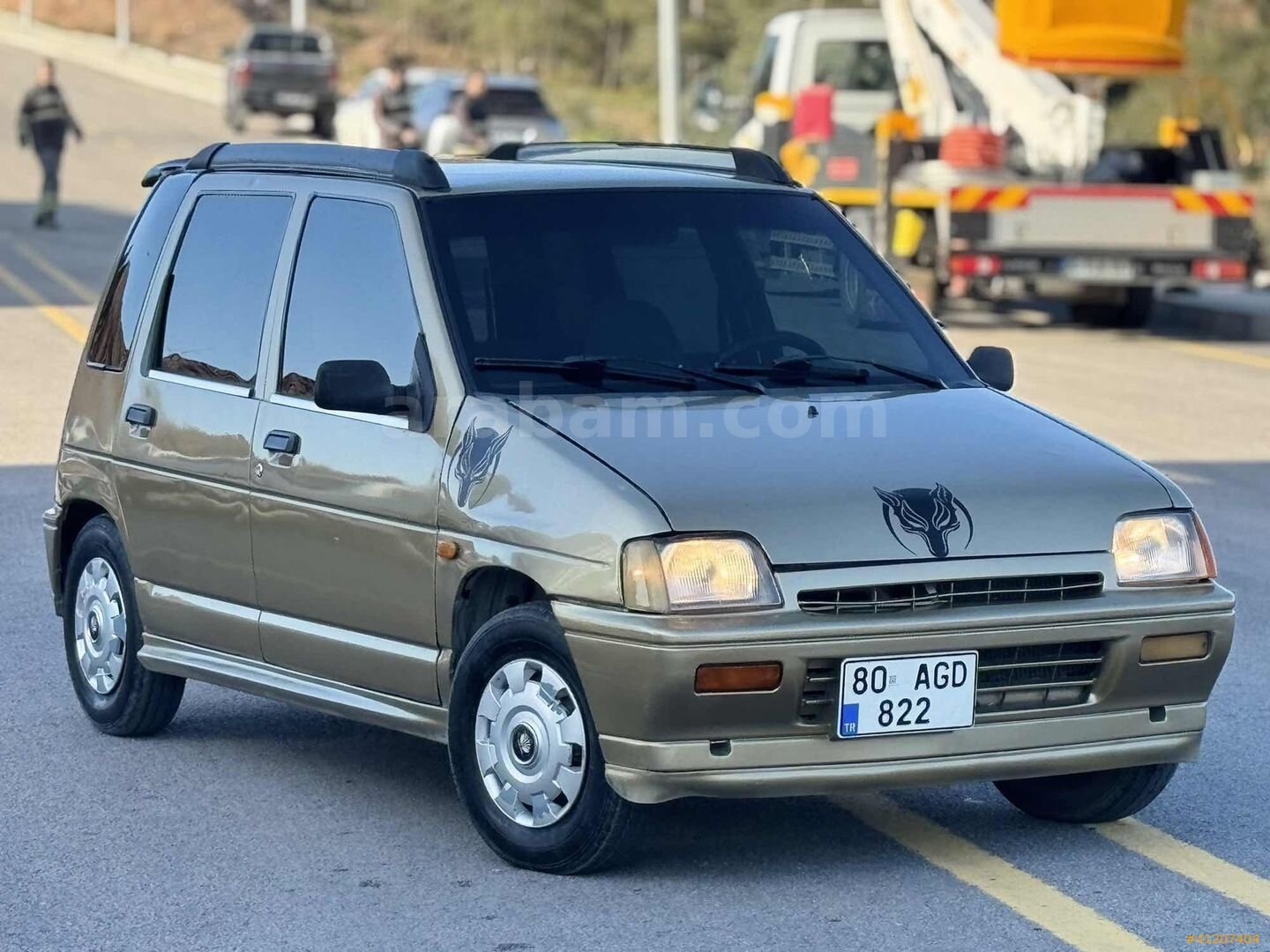 Galeriden Daewoo Tico 0.8 SX 1997 Model Osmaniye 212.121 km Şampanya 1