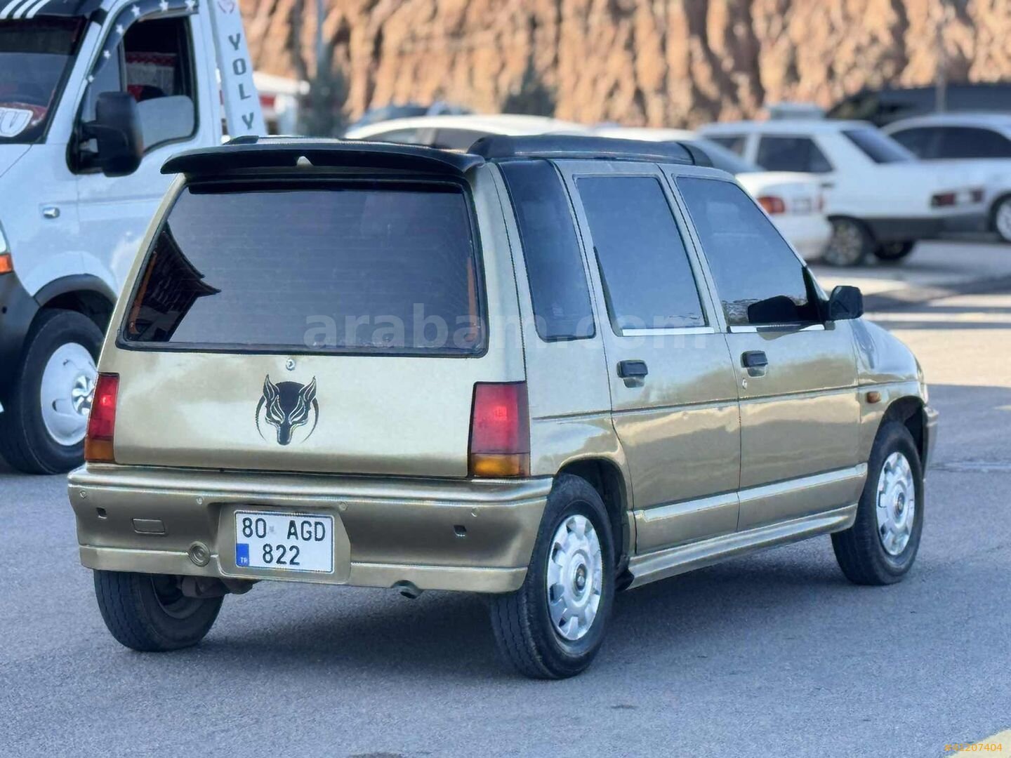Galeriden Daewoo Tico 0.8 SX 1997 Model Osmaniye 212.121 km Şampanya 6