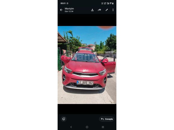 Sahibinden Kia Stonic 1.4 MPI Elegance 2021 Model  68.000 km Kırmızı