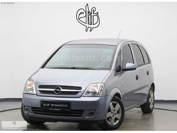 OPEL MERİVA 2004 1.6 BENZİN+LPG'' BAKIMLI MASRAFSIZ 252.BİN KM''
