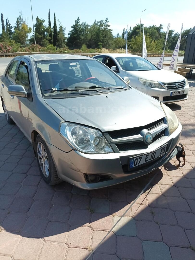 Sahibinden Geely Familia 1.5 Comfort 2010 Model Antalya 235.000 km Gri 2