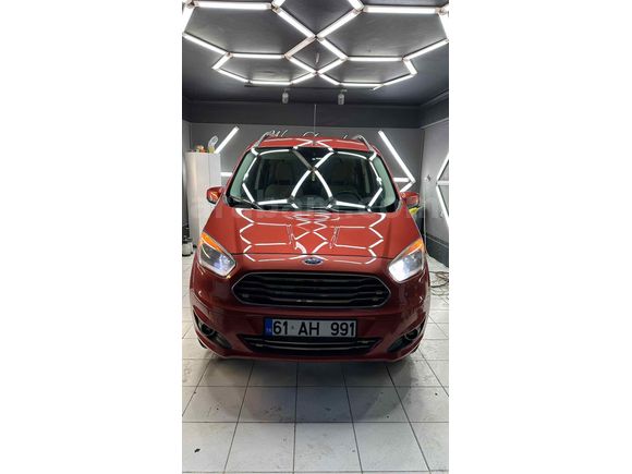 Sahibinden Ford Tourneo Courier 1.6 TDCi Titanium 2016 Model Trabzon 130.000 km Kırmızı