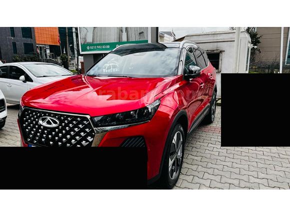 Sahibinden Chery Tiggo 7 Pro Max Exceptional 2024 Model  9.500 km Kırmızı