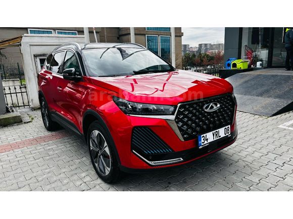 Sahibinden Chery Tiggo 7 Pro Max Exceptional 2024 Model  9.500 km Kırmızı