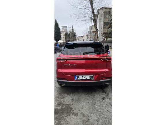 Sahibinden Chery Tiggo 7 Pro Max Exceptional 2024 Model  9.500 km Kırmızı