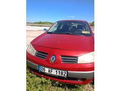 Sahibinden Renault Megane 1.6 Dynamique 2004 Model  193.000 km Kırmızı