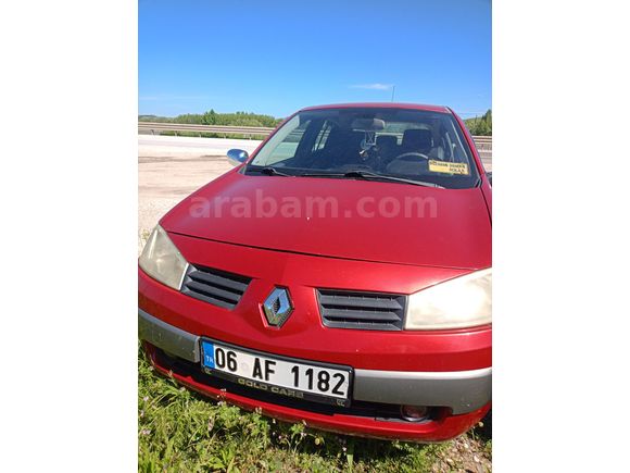 Sahibinden Renault Megane 1.6 Dynamique 2004 Model  193.000 km Kırmızı