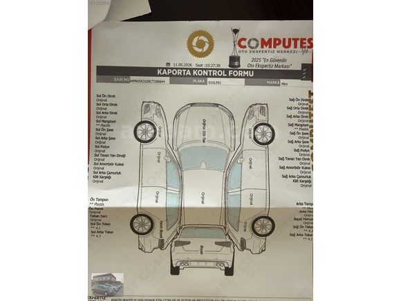 2012 MODEL MİNİ ONE 1.6 HATASIZ BOYASIZ 160.000 KM