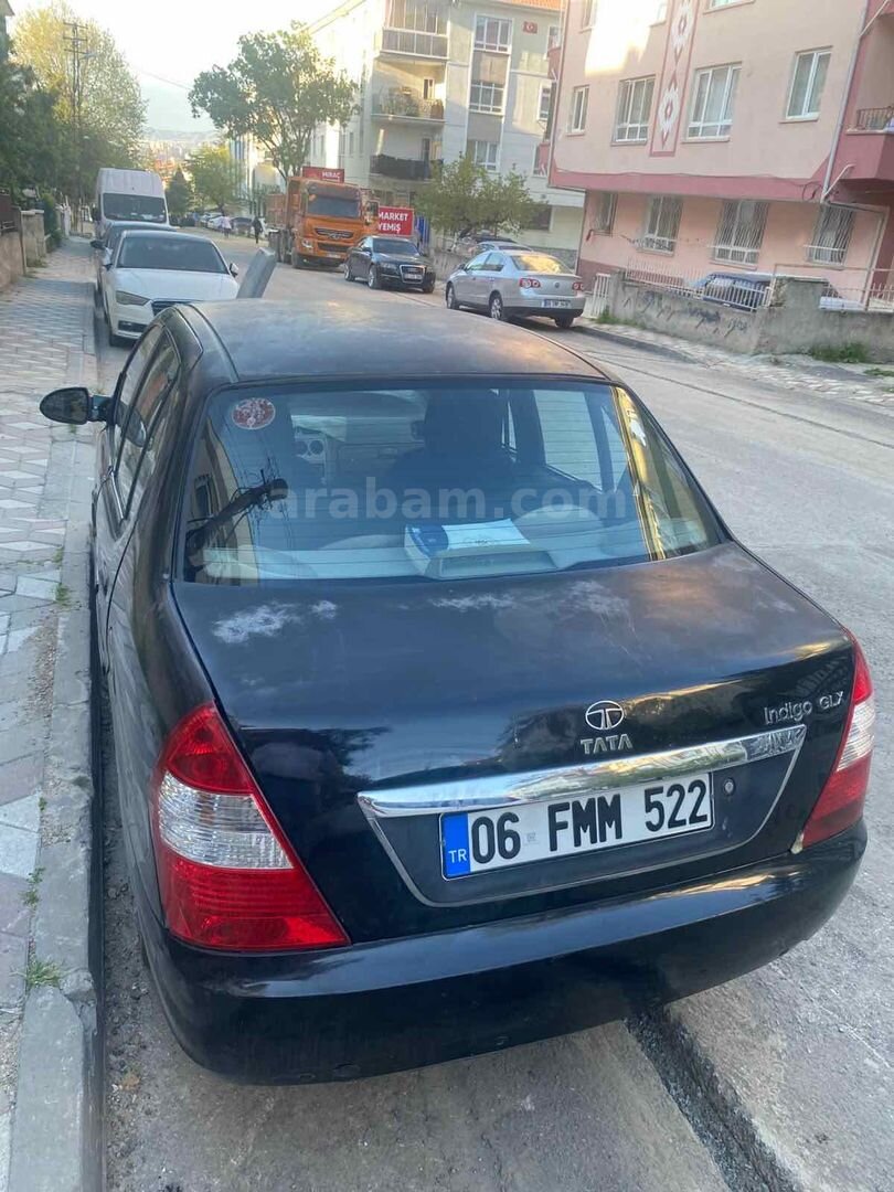 Sahibinden Tata Indigo 1.4 MPFI Comfort 2011 Model Ankara 159.000 km Siyah 4