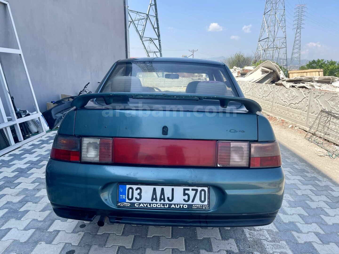 Galeriden Lada Vega 1.5 1999 Model Afyonkarahisar 150.000 km Yeşil (metalik) 6