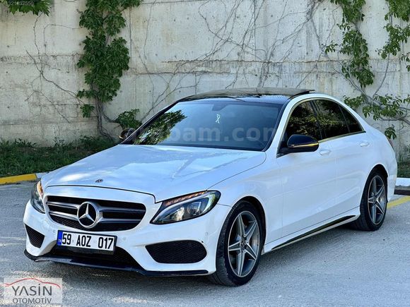 YASİN'DEN 2017 MERCEDES C 200 D AMG İMZALI SERİ BAKIMLI SORUNSUZ