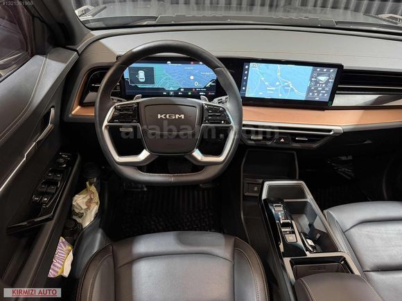KIRMIZI AUTO'DN 2025 KGM SSANGYONG TORRES EVX CAM TAVAN 9.000KM