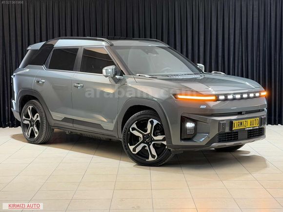 KIRMIZI AUTO'DN 2025 KGM SSANGYONG TORRES EVX CAM TAVAN 9.000KM