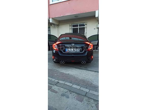 Sahibinden Honda Civic 1.6i VTEC Elegance 2017 Model  203.000 km Siyah