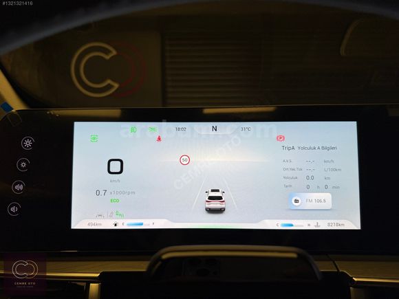 CEMRE OTO 'dan BOYASIZ 2024 CHERY TİGGO 8 PRO MAX TABA+SOĞUTMA