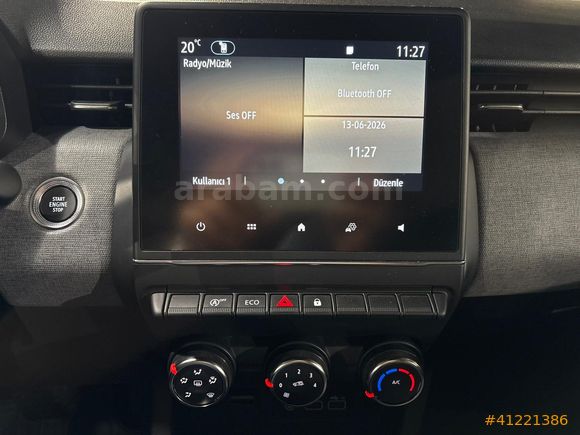 %0.99 Faiz Fırsatı ile Renault Clio 1.0 TCE Evolution %20 KDV