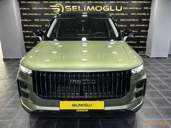 SELİMOĞLU-2025Ç,BOYASIZ 12.000Km JAECOO 4X4 YEŞİL İLK SAHİP