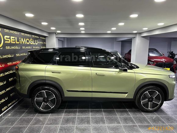 SELİMOĞLU-2025Ç,BOYASIZ 12.000Km JAECOO 4X4 YEŞİL İLK SAHİP