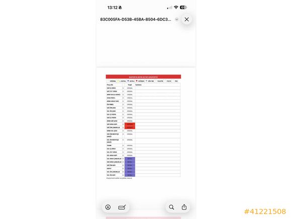DOUBLE TABLET EKRANLI-GERİ GÖRÜŞ-YETK. SERVİS BAKIMLI