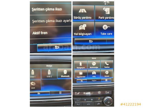 HATASIZ BOYASIZ 2017 KADJAR 1.5 DCI İCON CAM TAVAN DERİ KOLTUK