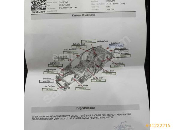 YAZICILAR'DAN 2020 MEGANE 147 BİN KM TOUCH OTOMATİK