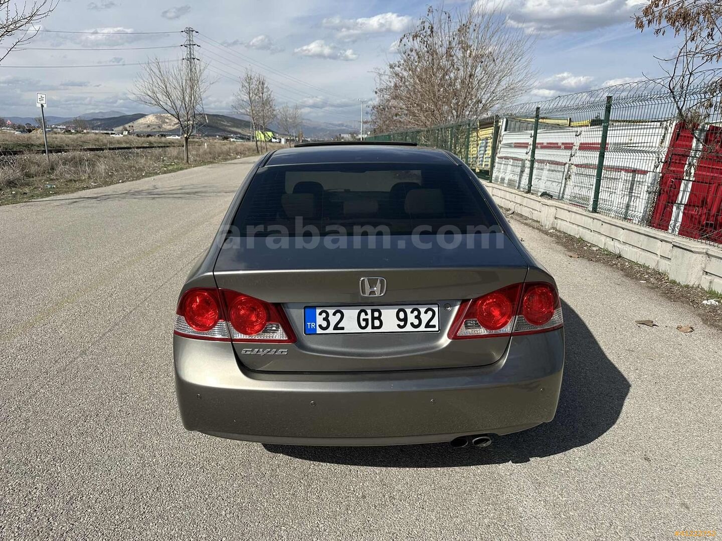 Galeriden Honda Civic 1.6i VTEC Elegance 2009 Model Isparta 160.600 km Bej 4