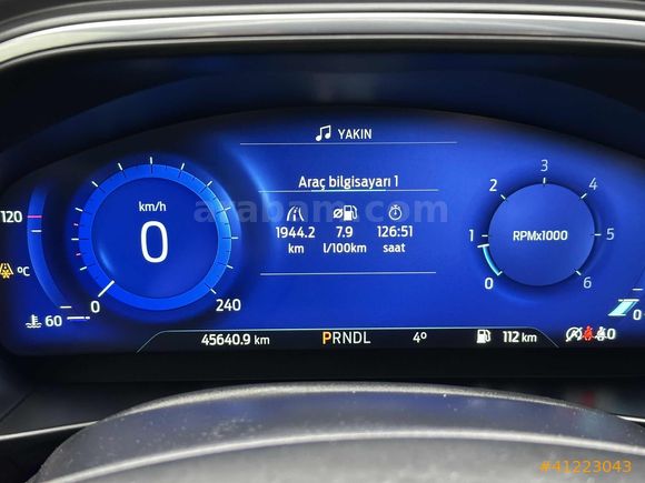 BOYASIZ!! 2023 FOCUS 1.5 ECOBLUE TİTANİUM X OTOMATİK VİTES 45.km