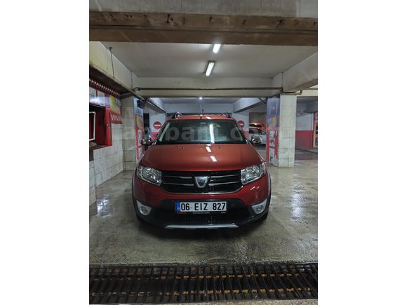 Sahibinden Dacia Sandero 1.5 dCi Stepway 2015 Model Ankara 159.500 km Kırmızı