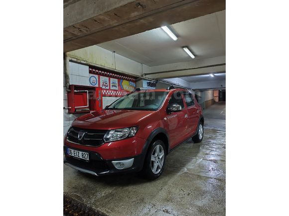 Sahibinden Dacia Sandero 1.5 dCi Stepway 2015 Model Ankara 159.500 km Kırmızı