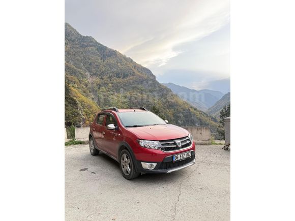 Sahibinden Dacia Sandero 1.5 dCi Stepway 2015 Model Ankara 159.500 km Kırmızı