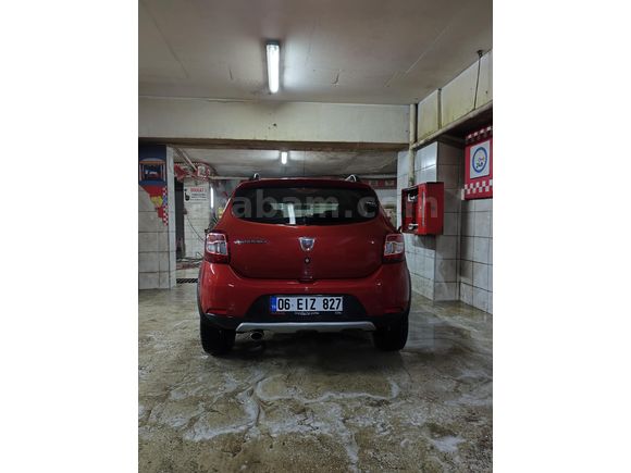 Sahibinden Dacia Sandero 1.5 dCi Stepway 2015 Model Ankara 159.500 km Kırmızı