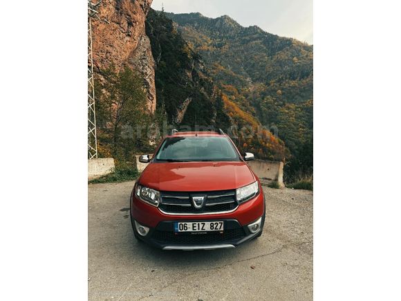 Sahibinden Dacia Sandero 1.5 dCi Stepway 2015 Model Ankara 159.500 km Kırmızı