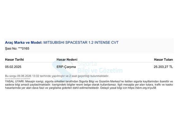 2022 MITSUBISHI SPACE STAR 1.2 BENZİN TAM OTOMATİK *24 BİN KM*