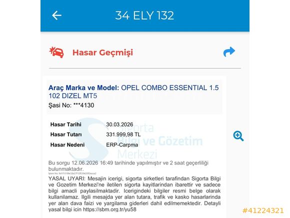 ORCAN MOTORS dan 2021 Combo Life 1.5 D Essential