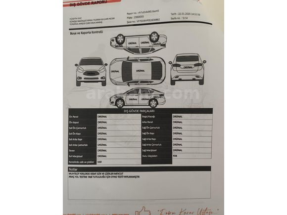 Sahibinden Citroen C-Elysée 1.6 HDi Exclusive 2015 Model