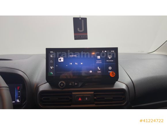 JOY AUTO 2026 '0' KM OPEL COMBO EDİTİON PRO EKRAN/YÜKSEK KONSOL