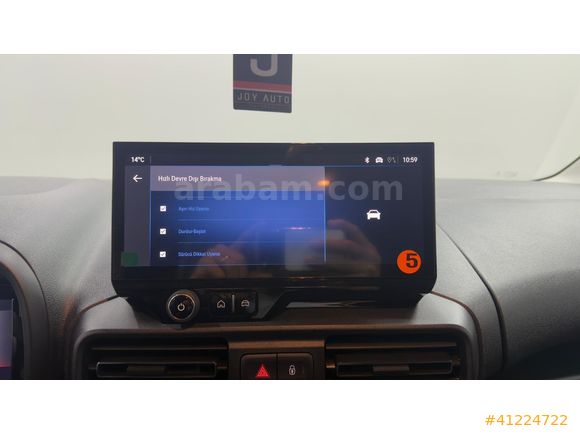 JOY AUTO 2026 '0' KM OPEL COMBO EDİTİON PRO EKRAN/YÜKSEK KONSOL