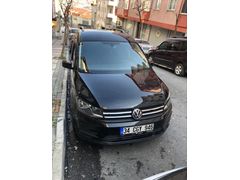 Sahibinden Volkswagen Caddy 2.0 TDI Exclusive 2016 Model  75.000 km Siyah