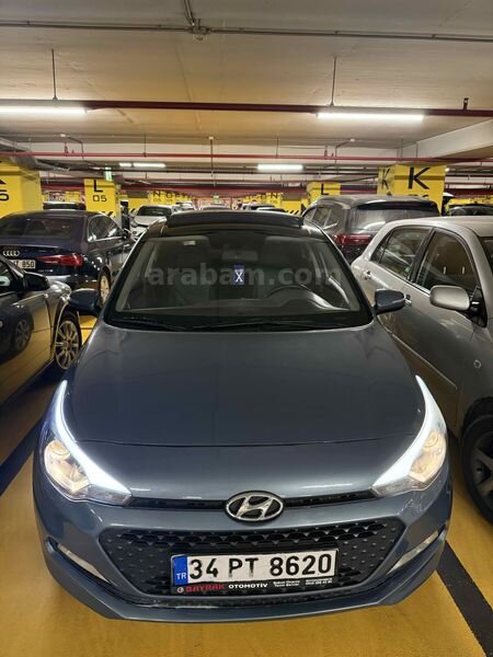 Sahibinden Hyundai i20 1.4 MPI Elite Smart 2016 Model İstanbul 182.000 km Mavi (metalik)