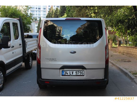 2015 MODEL FORD TRANSIT CUSTOM YARIM CAMLI VAN 5+1 ORJİNAL KLİMA