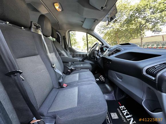 2015 MODEL FORD TRANSIT CUSTOM YARIM CAMLI VAN 5+1 ORJİNAL KLİMA
