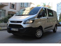2015 MODEL FORD TRANSIT CUSTOM YARIM CAMLI VAN 5+1 ORJİNAL KLİMA