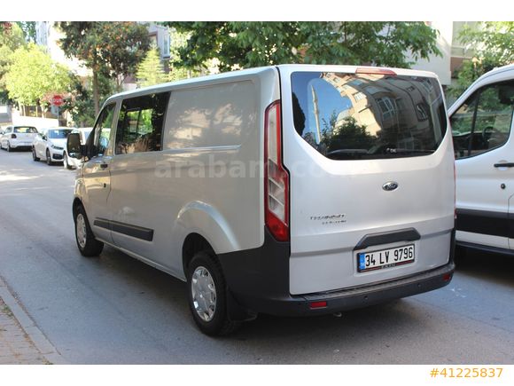 2015 MODEL FORD TRANSIT CUSTOM YARIM CAMLI VAN 5+1 ORJİNAL KLİMA