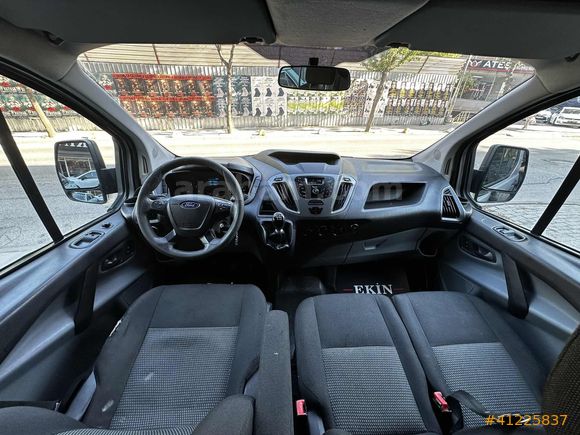 2015 MODEL FORD TRANSIT CUSTOM YARIM CAMLI VAN 5+1 ORJİNAL KLİMA